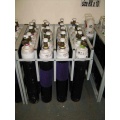 Medical gas cylinders storage racks